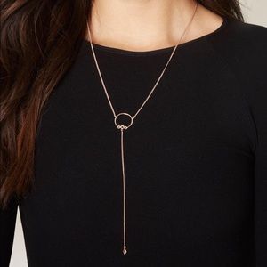 Luv AJ rose gold necklace